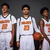 Photo: From left, Mojave's mens basketball players; Chris Photo: From left, Mojave's mens basketball players; Chris
