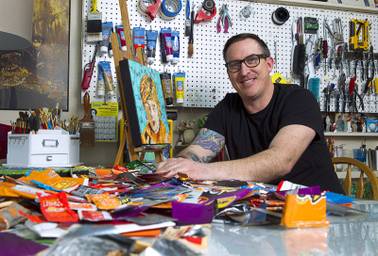 Use the sauce: 'Star Wars' characters, made with condiment packets