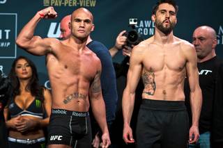 UFC 195 Fighter Weigh-Ins