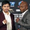 Manny Pacquiao, left, and Timothy Bradley Jr. pose during a news conference in Beverly Hills, Calif., on Tuesday, Jan. 19, 2016. Pacquiao and Bradley are scheduled to fight on April 9, 2016, in Las Vegas for Bradley's WBO welterweight title. Manny Pacquiao, left, and Timothy Bradley Jr. pose during a news conference in Beverly Hills, Calif., on Tuesday, Jan. 19, 2016. Pacquiao and Bradley are scheduled to fight on April 9, 2016, in Las Vegas for Bradley's WBO welterweight title.