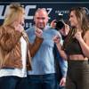 Photo: UFC 197 fighters Holly Holm and Miesha Tate are fa Photo: UFC 197 fighters Holly Holm and Miesha Tate are fa