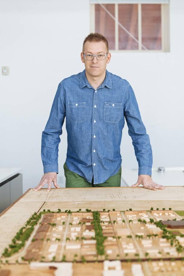 A look at a Historic Westside revitalization plan spearheaded by Steven Clarke, Director of the UNLV Downtown Design Center, on Jan. 29, 2016.