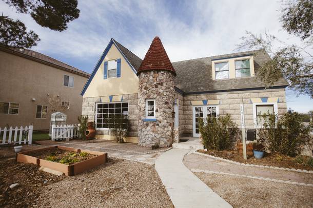 The exterior of the Christensen Home located in the Historic Westside in Las Vegas, Nev. on Feb. 1, 2016.