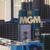 Photo: The exterior of The MGM Grand seen from Rivea at D Photo: The exterior of The MGM Grand seen from Rivea at D