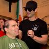Photo: John Katsilometes and Criss Angel take part in the Photo: John Katsilometes and Criss Angel take part in the