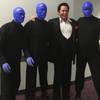 Wayne Newton with Blue Man Group at the Luxor. Wayne Newton with Blue Man Group at the Luxor.