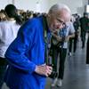 Photo: New York Times photographer Bill Cunningham arrive Photo: New York Times photographer Bill Cunningham arrive