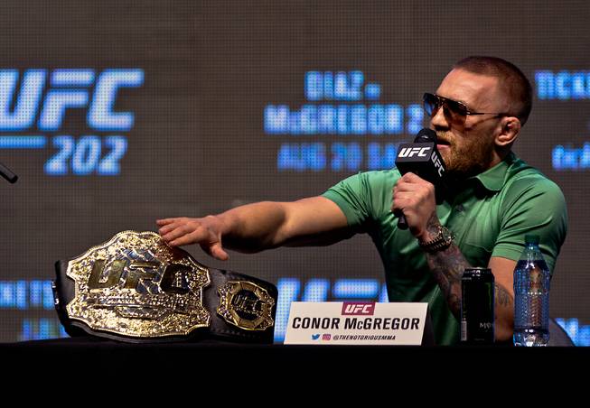UFC 202 McGregor Diaz Speak UFC 202 McGregor Diaz Speak