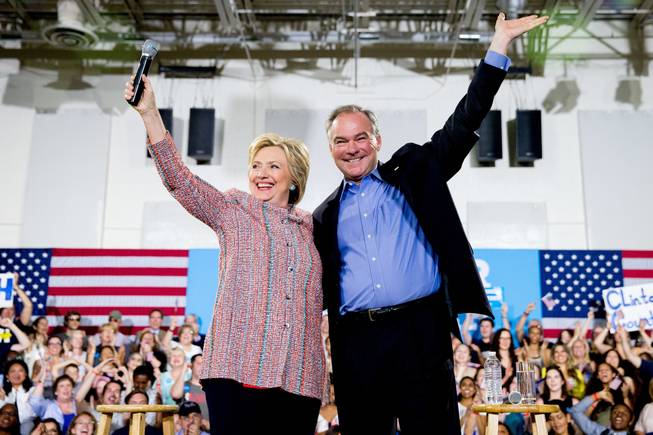 Clinton, Kaine Clinton, Kaine