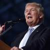 Photo: Republican presidential candidate Donald Trump spe Photo: Republican presidential candidate Donald Trump spe