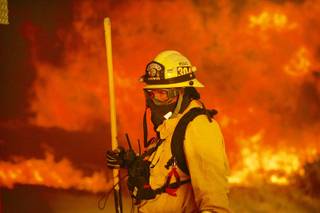California's Cajon Pass Wildfire