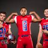 Photo: Members of the Valley High football team pose for Photo: Members of the Valley High football team pose for