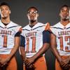 Photo: Members of the Legacy High football team pose for Photo: Members of the Legacy High football team pose for