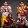 Photo: Members of the Del Sol High football team pose for Photo: Members of the Del Sol High football team pose for