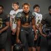 Photo: Members of the Sunrise Mountain High football team Photo: Members of the Sunrise Mountain High football team