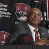 Marvin Menzies is announced as the UNLV men's basketball new head coach during a media conference inside the Mendenhall Center on April 22, 2016. Marvin Menzies is announced as the UNLV men's basketball new head coach during a media conference inside the Mendenhall Center on April 22, 2016.
