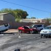 Photo: Six people were transported to the hospital in a f Photo: Six people were transported to the hospital in a f