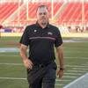 UNLV coach Tony Sanchez during pregame before the Rebels' game against visiting Idaho Sept. 24, 2016, at Sam Boyd Stadium. UNLV coach Tony Sanchez during pregame before the Rebels' game against visiting Idaho Sept. 24, 2016, at Sam Boyd Stadium.