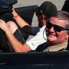 Photo: Indy Racing League driver Sam Schmidt smiles after Photo: Indy Racing League driver Sam Schmidt smiles after