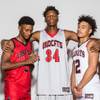 Photo: Las Vegas High School Boys Basketball, from left, Photo: Las Vegas High School Boys Basketball, from left,