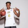 Jerrell Springer of Desert Pines High School during the Las Vegas Sun's High School Basketball Media Day at The South Point, Nov. 11, 2016. Jerrell Springer of Desert Pines High School during the Las Vegas Sun's High School Basketball Media Day at The South Point, Nov. 11, 2016.
