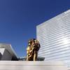 The MGM lion is seen in front of the 23-story hotel during a preview tour of the MGM National Harbor, Friday, Dec. 2, 2016 in Oxon Hill, Md. The MGM lion is seen in front of the 23-story hotel during a preview tour of the MGM National Harbor, Friday, Dec. 2, 2016 in Oxon Hill, Md.
