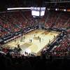 The Mountain West basketball tournament each March at the Thomas & Mack Center typically attracts a capacity crowd. The Mountain West basketball tournament each March at the Thomas & Mack Center typically attracts a capacity crowd.