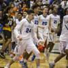 Photo: Bishop Gorman players celebrate their win over Cla Photo: Bishop Gorman players celebrate their win over Cla