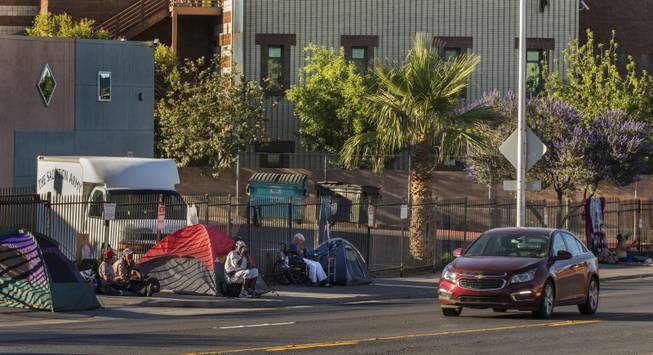 Las Veas Homeless Camp Las Veas Homeless Camp