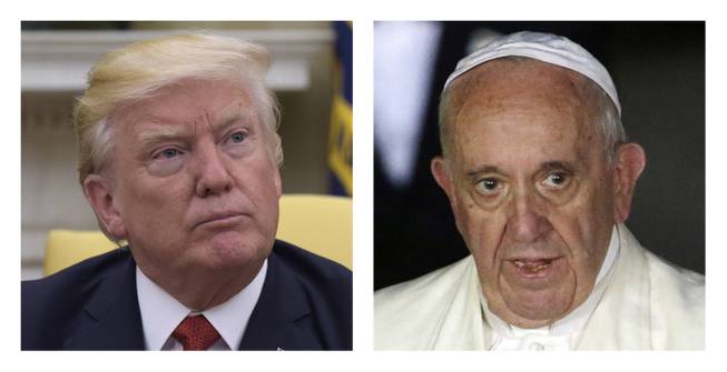 Trump Will Exchange Views With Pope Francis At Vatican