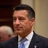 Photo: Gov. Brian Sandoval waits for President Donald Tru Photo: Gov. Brian Sandoval waits for President Donald Tru