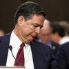 Photo: Former FBI Director James Comey reacts after bumpi Photo: Former FBI Director James Comey reacts after bumpi