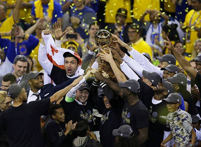 Warriors dethrone Cavaliers for second title in three years