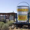 Photo: A protest sign in Baker, Nev., opposes the Souther Photo: A protest sign in Baker, Nev., opposes the Souther