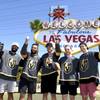 Photo: Vegas Golden Knights players (left to right) Jason Photo: Vegas Golden Knights players (left to right) Jason