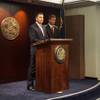 Photo: Nevada Gov. Brian Sandoval, left, and U.S. Sen. De Photo: Nevada Gov. Brian Sandoval, left, and U.S. Sen. De