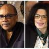 Photo: In this combination photo, Quincy Jones appears at Photo: In this combination photo, Quincy Jones appears at