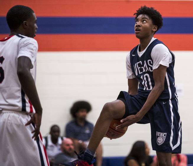 Vegas Elite's Zaon Collins Vegas Elite's Zaon Collins