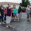 Teachers participate in training by SafeDefend to help protect students and staff in the event of an active shooting situation at Lamb of God Lutheran Church & School in Las Vegas, Thursday, Aug. 3, 2017. Teachers participate in training by SafeDefend to help protect students and staff in the event of an active shooting situation at Lamb of God Lutheran Church & School in Las Vegas, Thursday, Aug. 3, 2017.