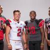 Photo: Members of the Las Vegas High School football team Photo: Members of the Las Vegas High School football team