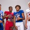 Photo: Members of the Liberty High School football team, Photo: Members of the Liberty High School football team,