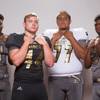 Photo: Members of the Sunrise Mountain High School footba Photo: Members of the Sunrise Mountain High School footba