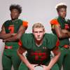 Photo: Members of the Mojave High School football team, f Photo: Members of the Mojave High School football team, f