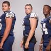 Photo: Members of the Foothill High School football team, Photo: Members of the Foothill High School football team,