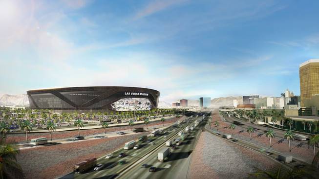 Raiders' Stadium Renderings Raiders' Stadium Renderings
