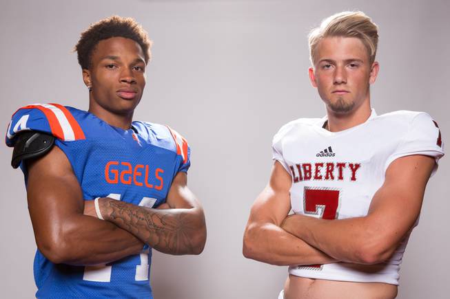 Las Vegas Sun All-City Football Quarterbacks 2017 Las Vegas Sun All-City Football Quarterbacks 2017