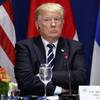 Photo: President Donald Trump listens during a luncheon w Photo: President Donald Trump listens during a luncheon w