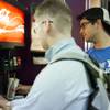 Photo: Students get caffeinated soft drinks on campus at Photo: Students get caffeinated soft drinks on campus at