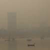 Photo: Morning smog envelops the skyline in Mumbai, India Photo: Morning smog envelops the skyline in Mumbai, India