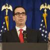 Photo: Treasury Secretary Steven Mnuchin speaks at a pres Photo: Treasury Secretary Steven Mnuchin speaks at a pres